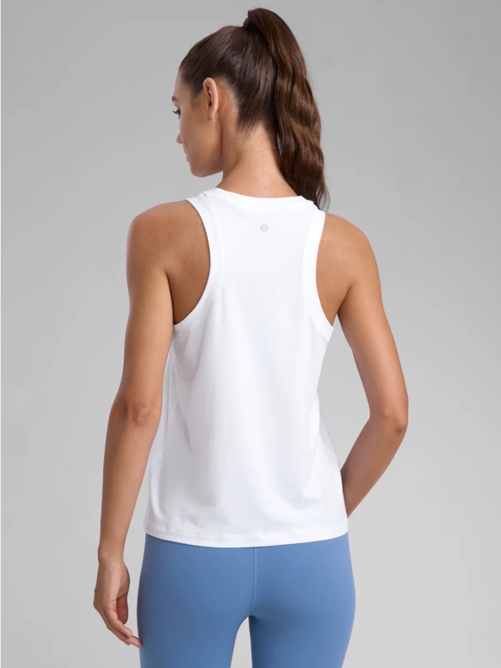 Poly Cotton-Blend Racerback Tank - Picture 2 of 7